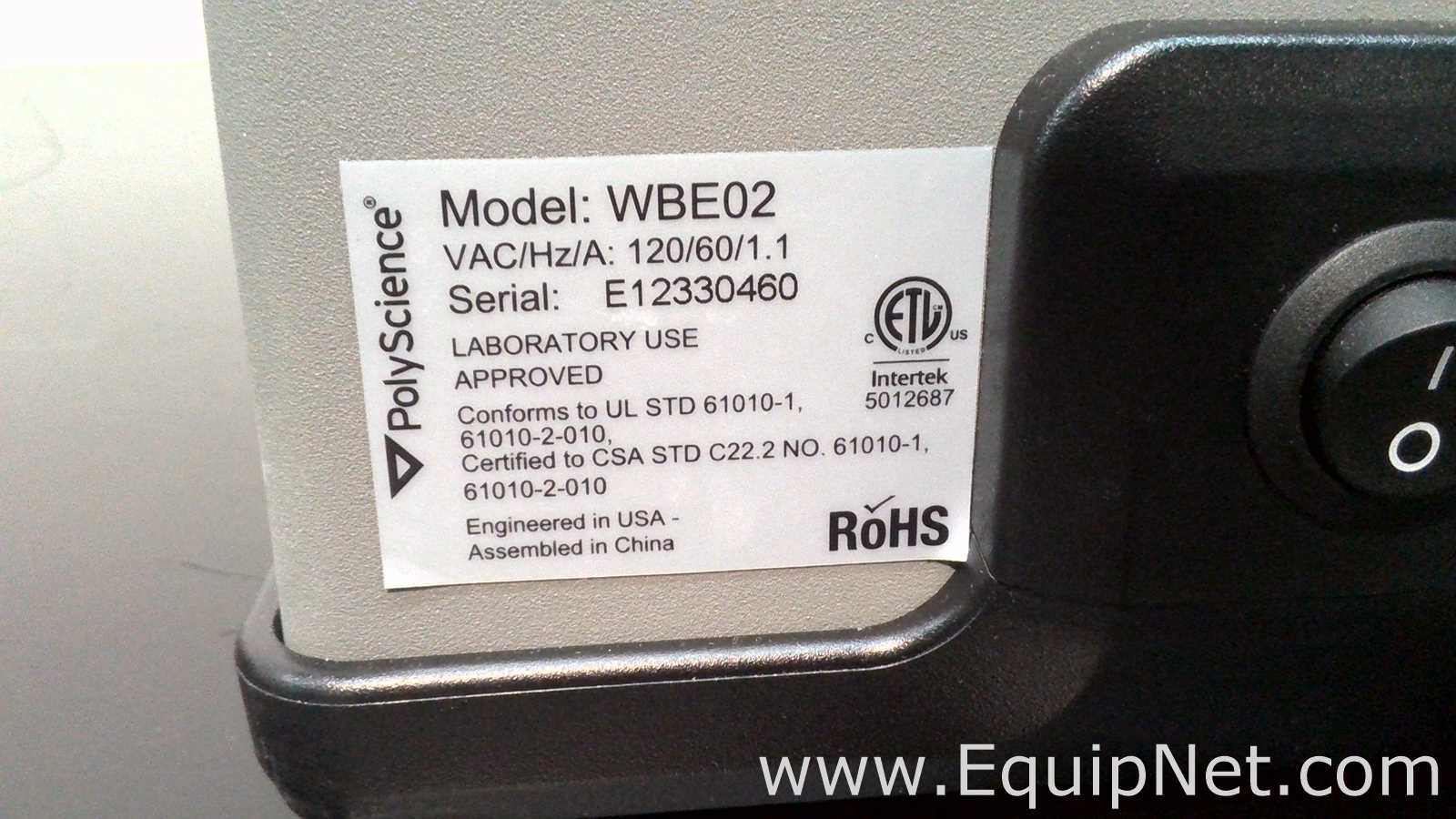 Polyscience WBE02 Waterbath