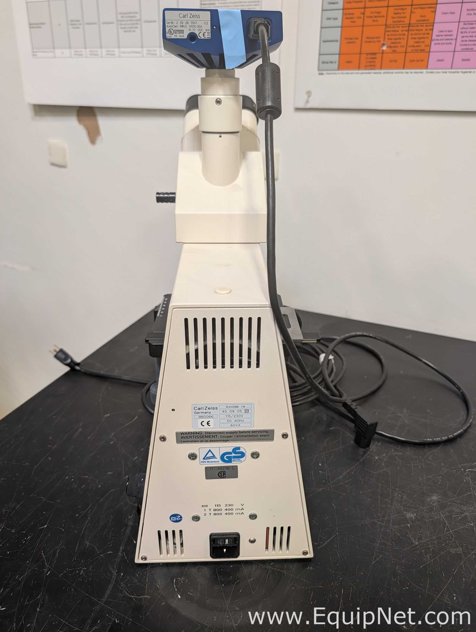 Carl Zeiss Axiolab re Microscope