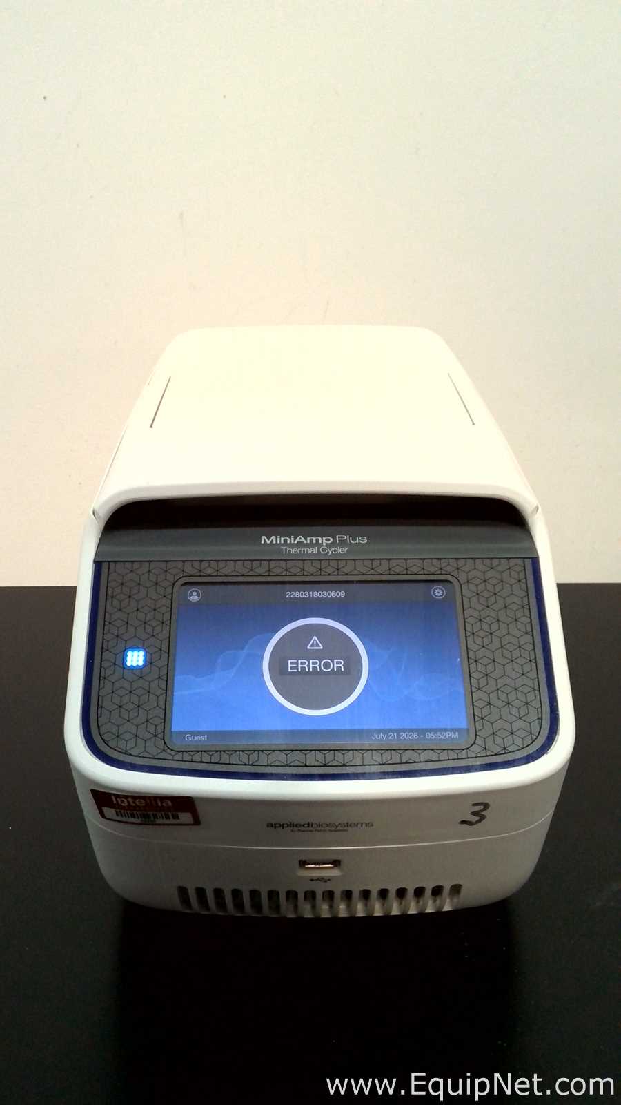 PCR y Termociclador Applied Biosystems MiniAmp Plus