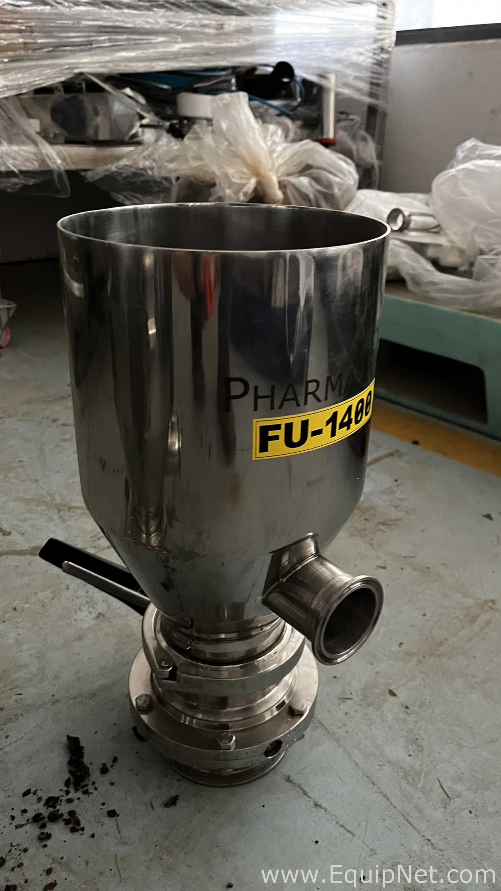Set of PharmaInox Stainless Steel Conical Hoppers