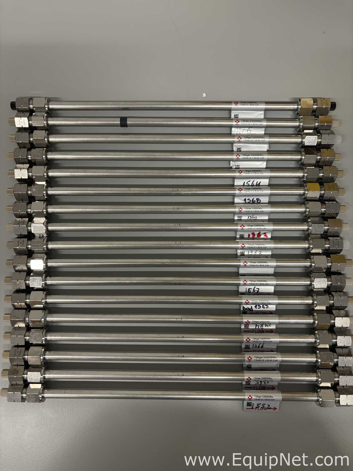 Lot of 17 Tosoh TSKgel G3000SWXL - PN 0008541