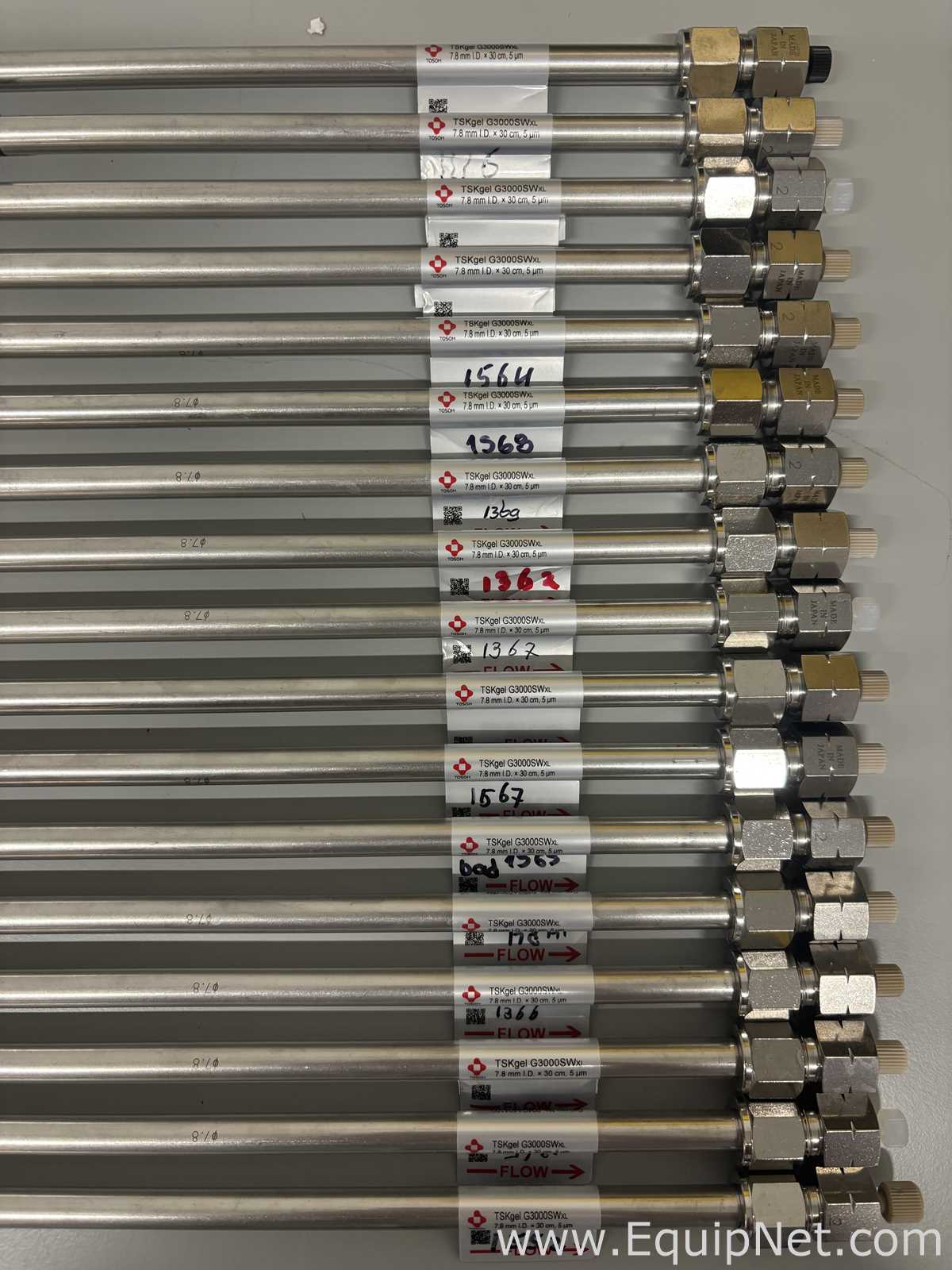 Lot of 17 Tosoh TSKgel G3000SWXL - PN 0008541