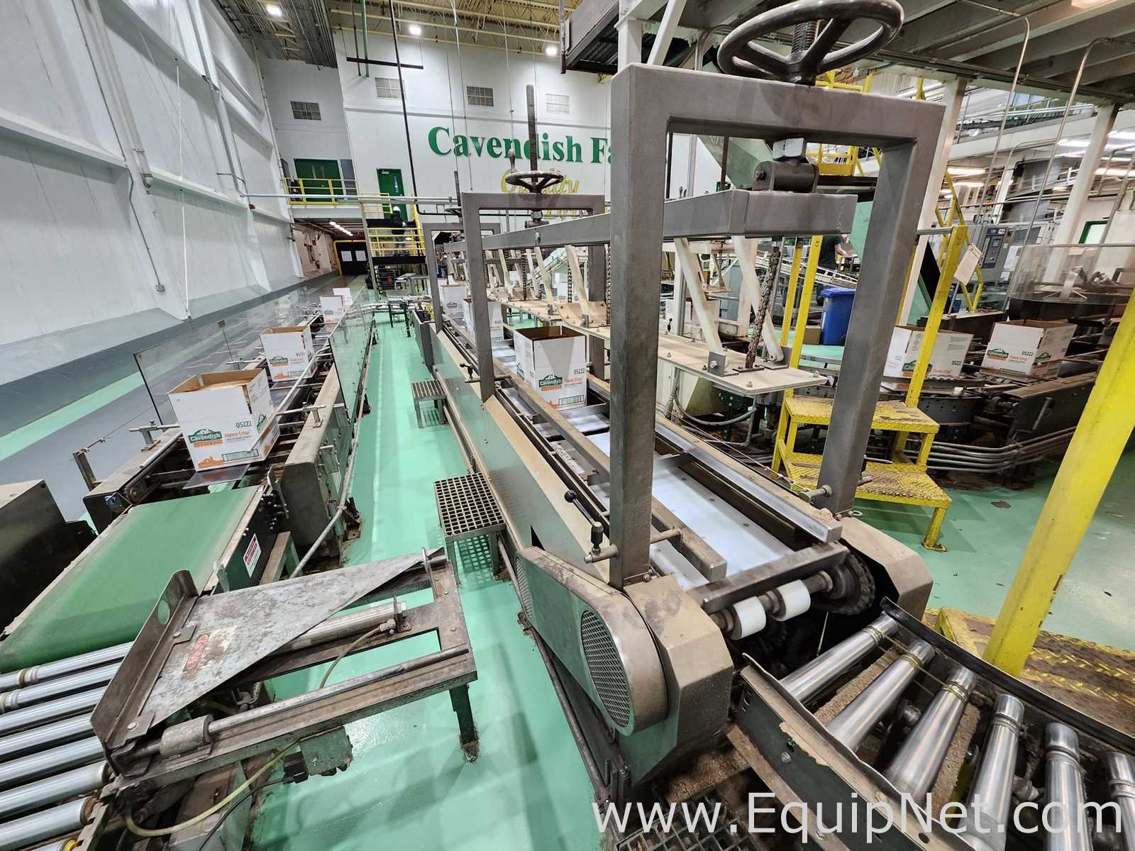 PPM Case Handling Flat Belt Conveyor System