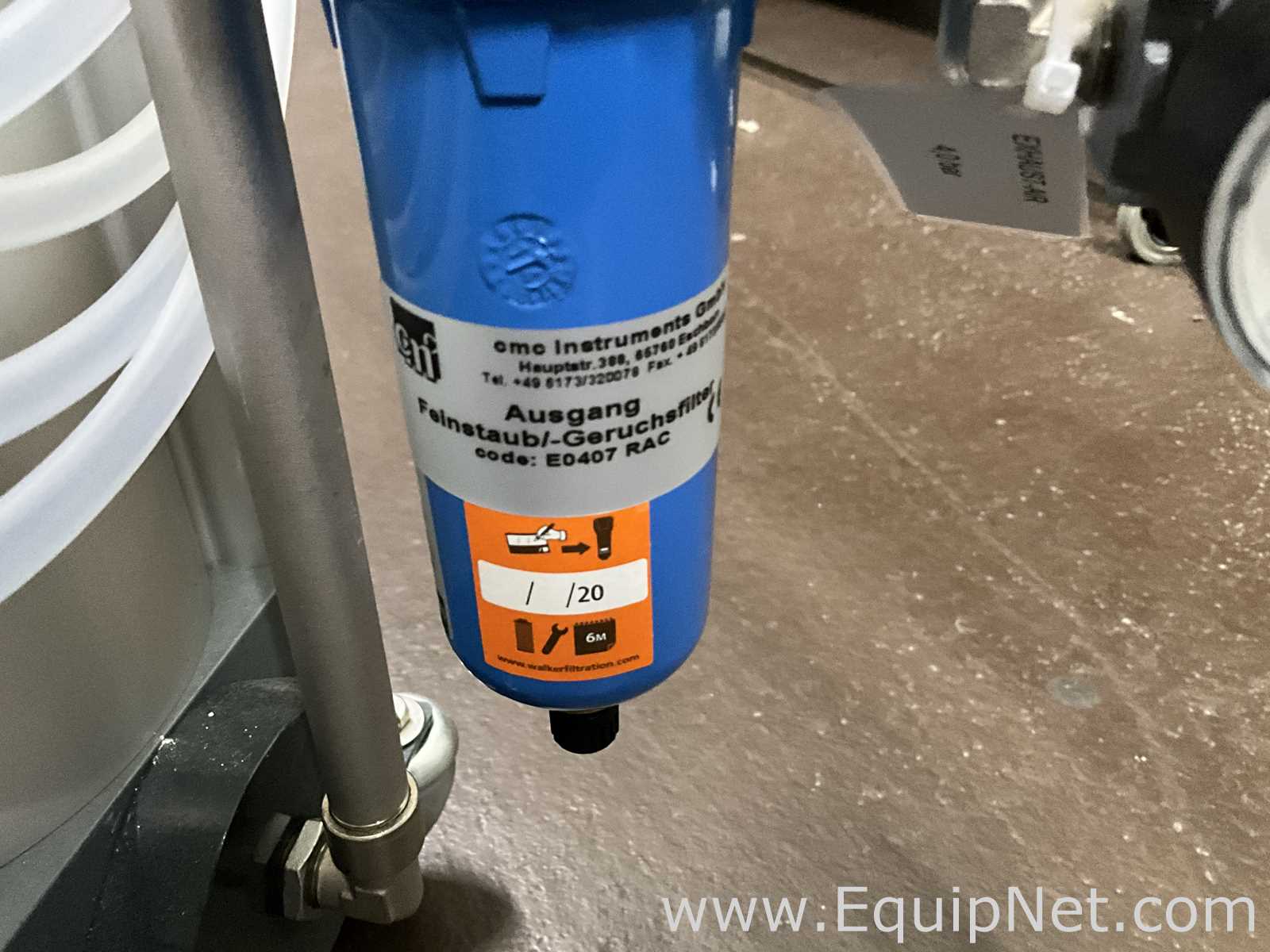 CMC Instruments RAMS 05ZA Adsorption and Fine Dust Filtration Unit