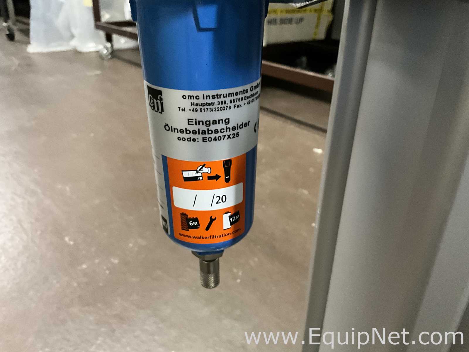 CMC Instruments RAMS 05ZA Adsorption and Fine Dust Filtration Unit