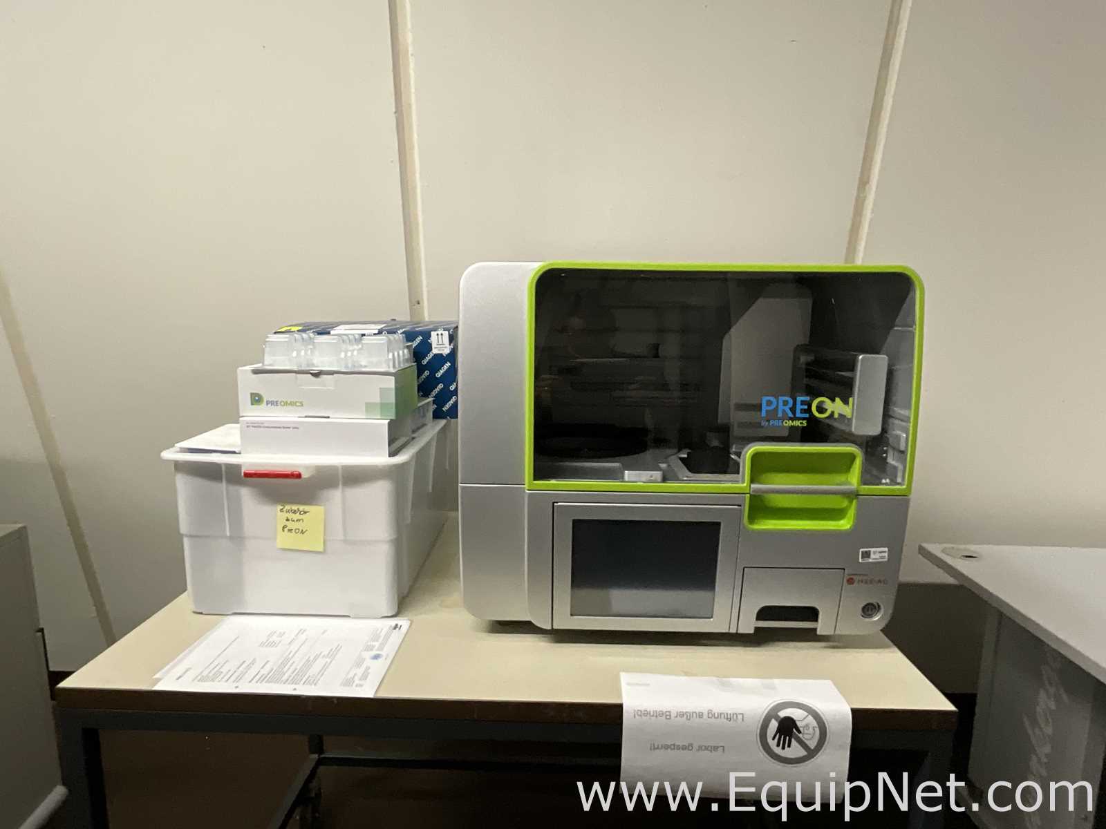 Sistema para preparación de muestras Preomics PreON
