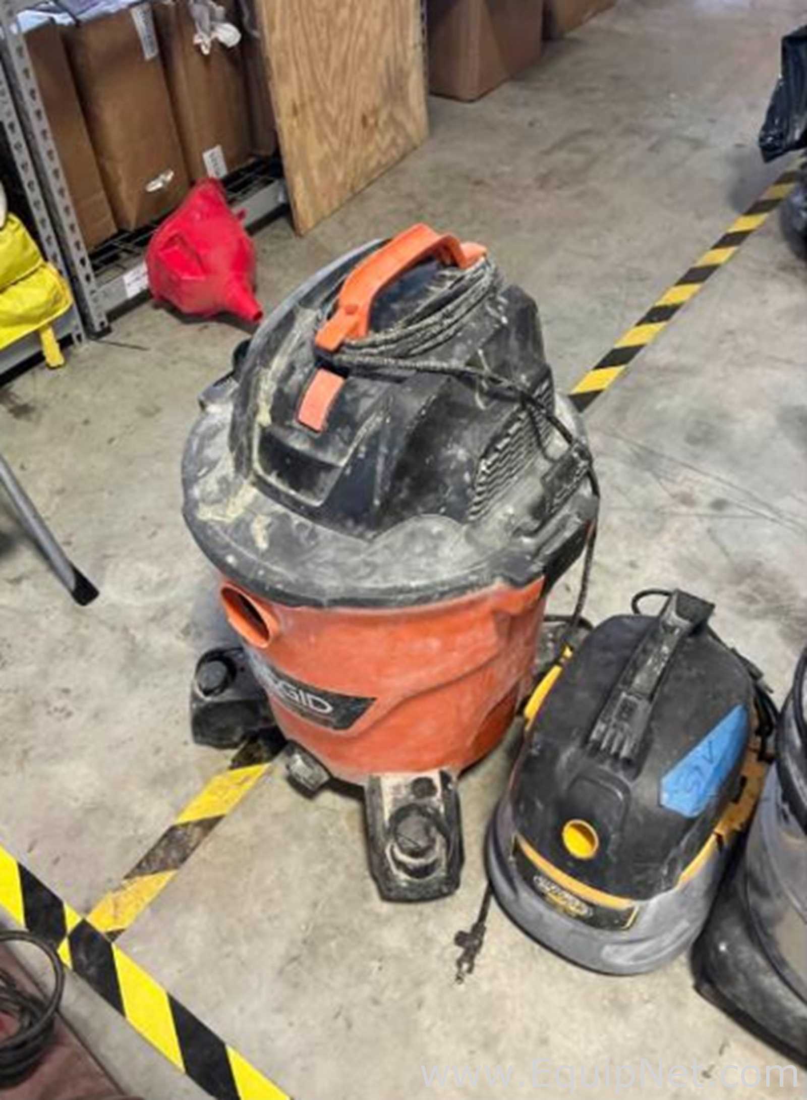 Approximately 9 Ridgid 6.0 Peak Hp Wet/Dry Vacuums