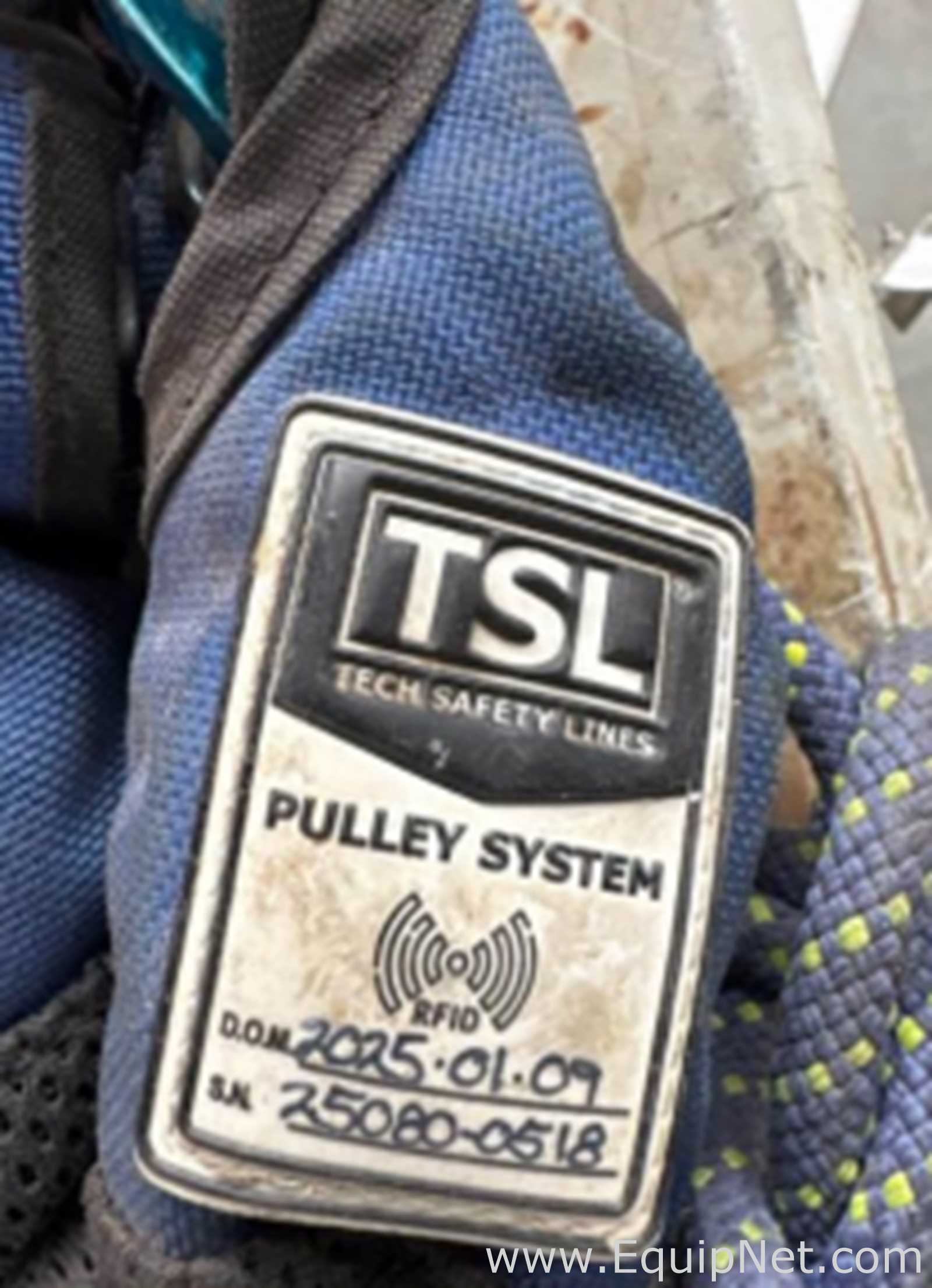 Approximately 6 Tech Safety Lines Inc 4-Feet 4 to 1 Pulley Assemblies