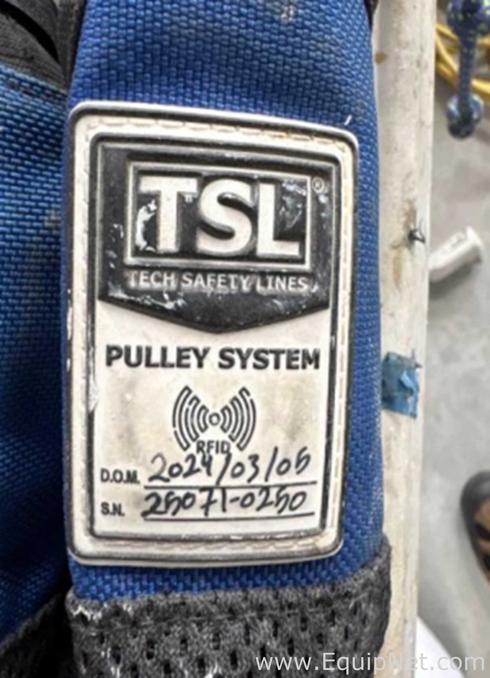 Approximately 10 Tech Safety Lines Inc 4-Feet 4 to 1 Pulley Assemblies