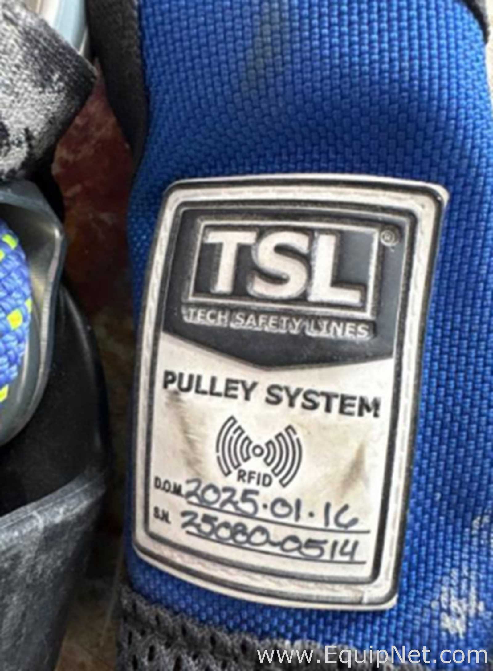 Approximately 10 Tech Safety Lines Inc 4-Feet 4 to 1 Pulley Assemblies