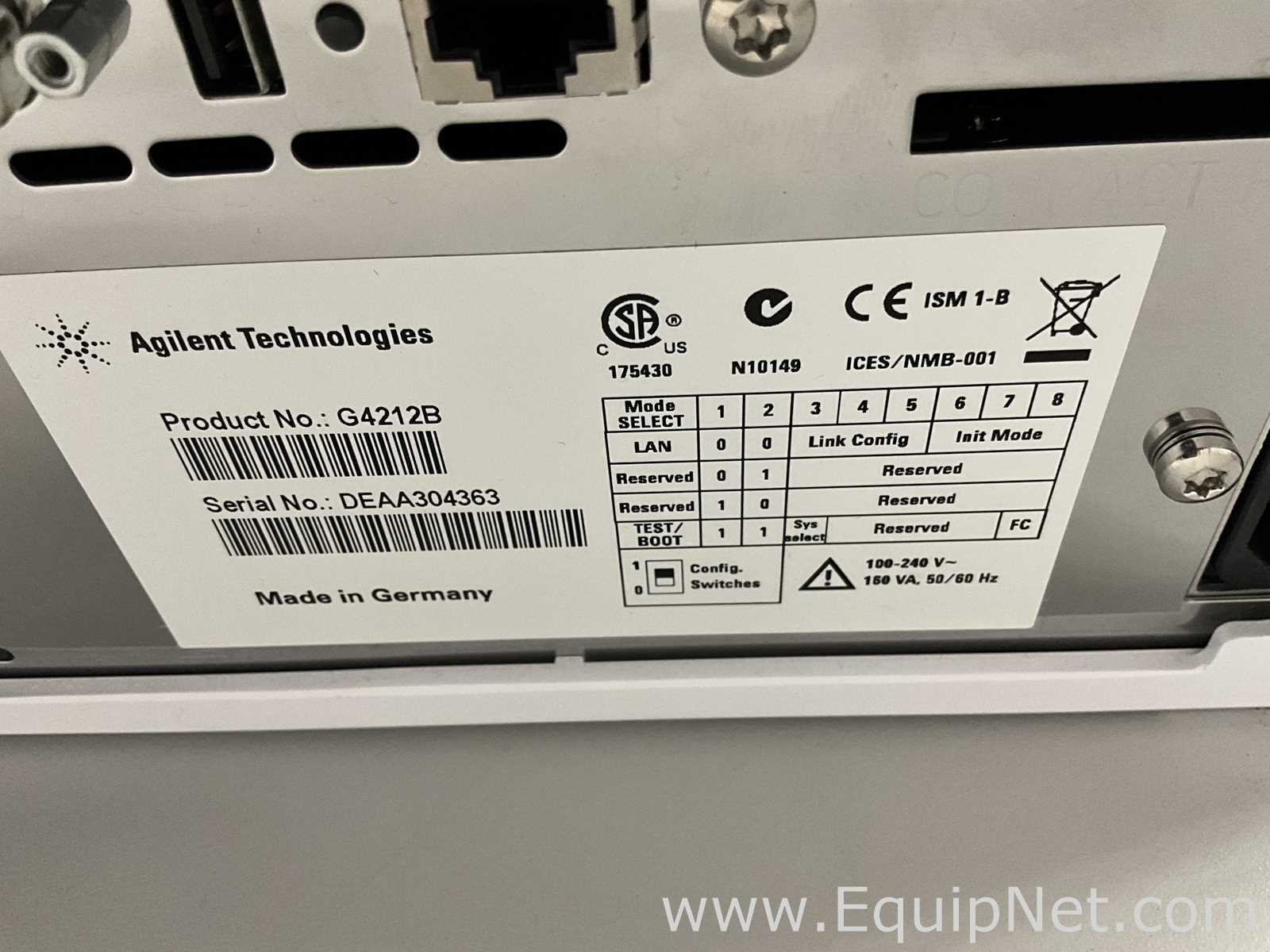 Agilent Technologies 1260 Infinity G4212B 1260 Diode Array Detector