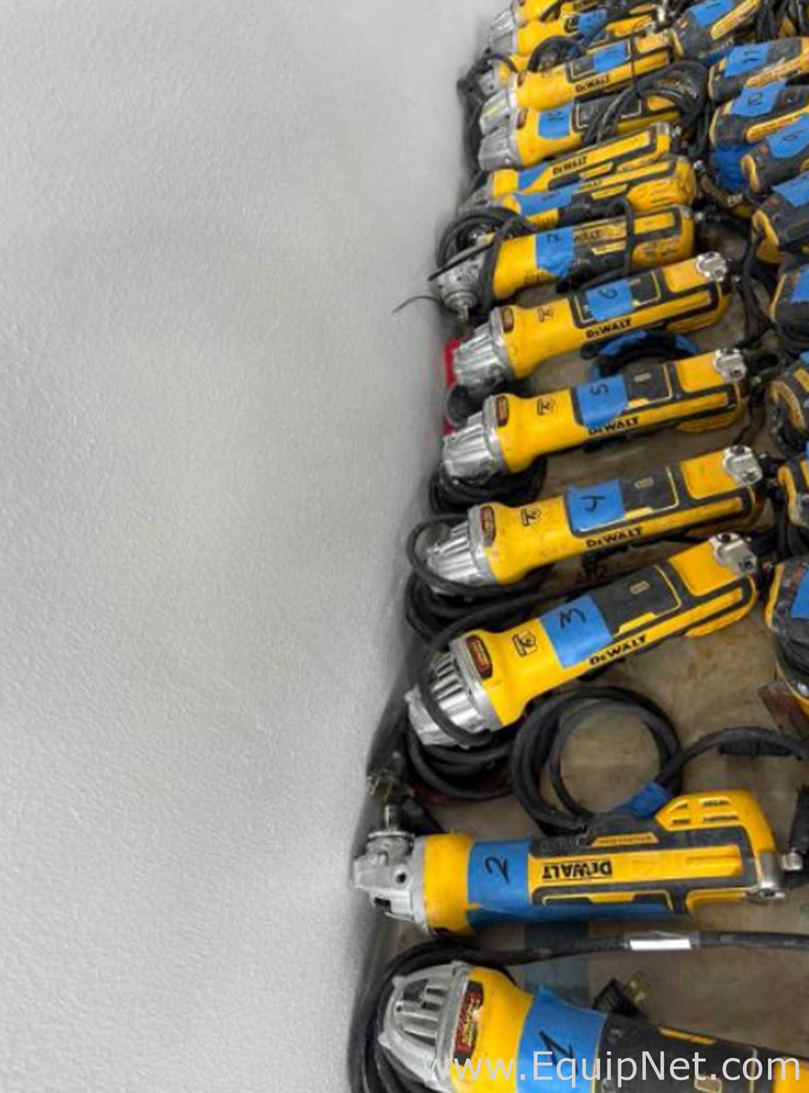Approximately 15 Dewalt DWE43214N Brushless Angle Grinders