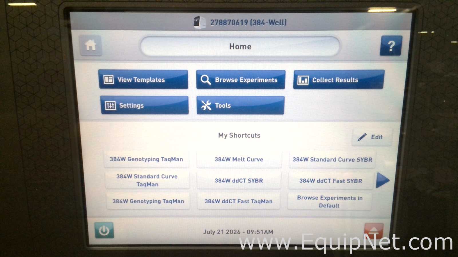 PCR y Termociclador Applied Biosystems QuantStudio 7 Flex