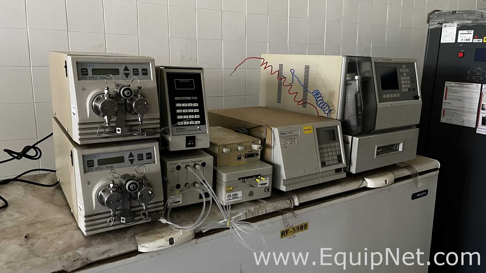 Sistema HPLC Waters Modular com Detector UV e Gradiente Binário
