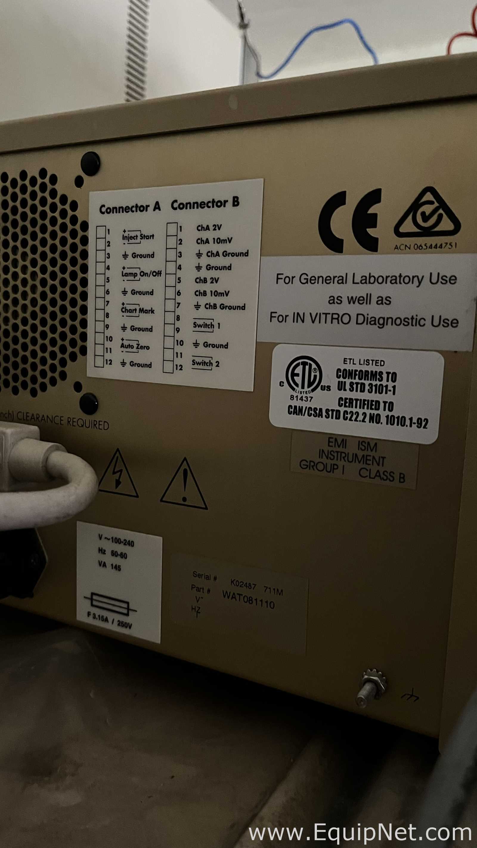 Sistema HPLC Waters Modular com Detector UV e Gradiente Binário