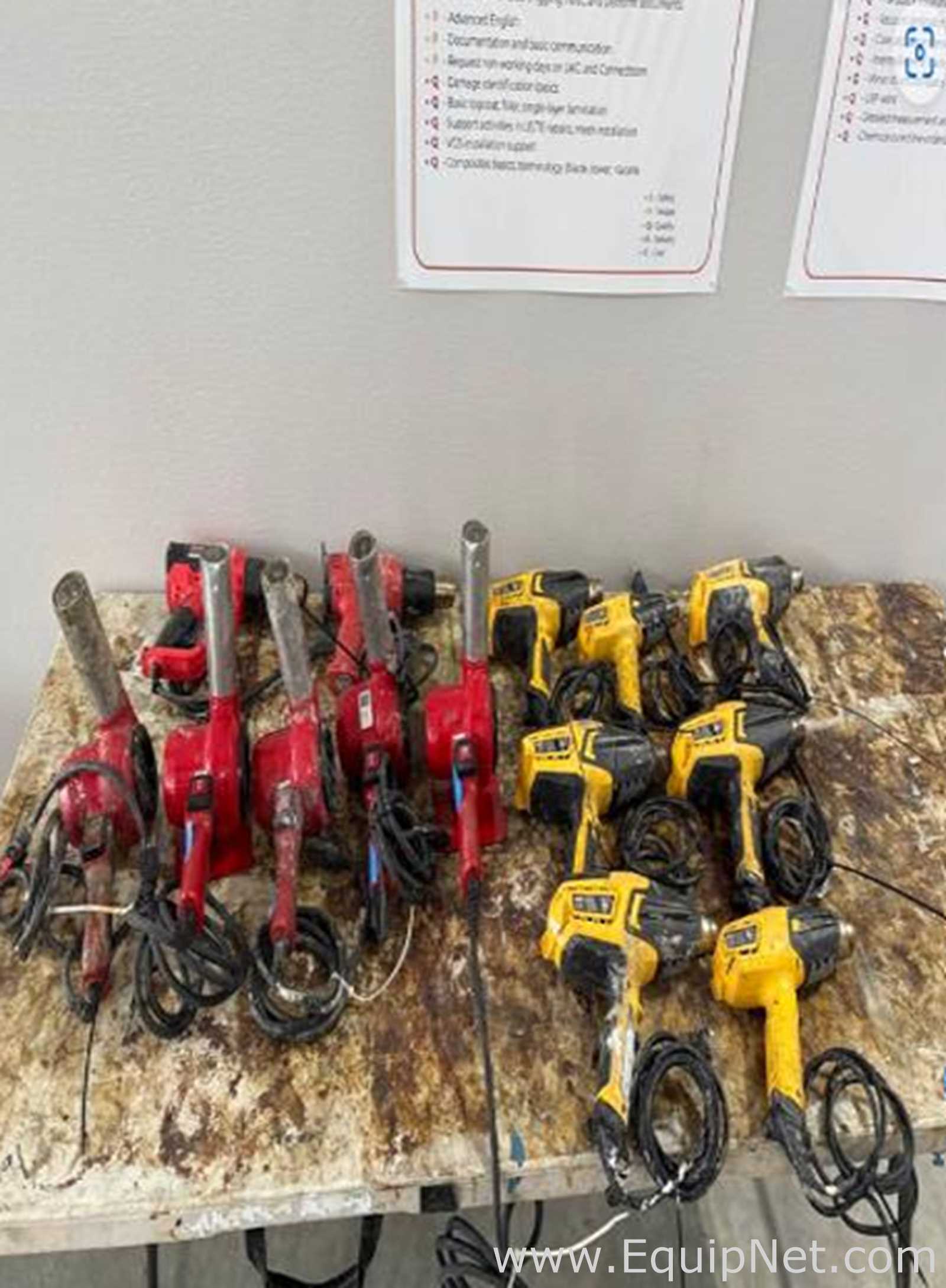 Miscellaneous Lot of Industrial Heat Guns