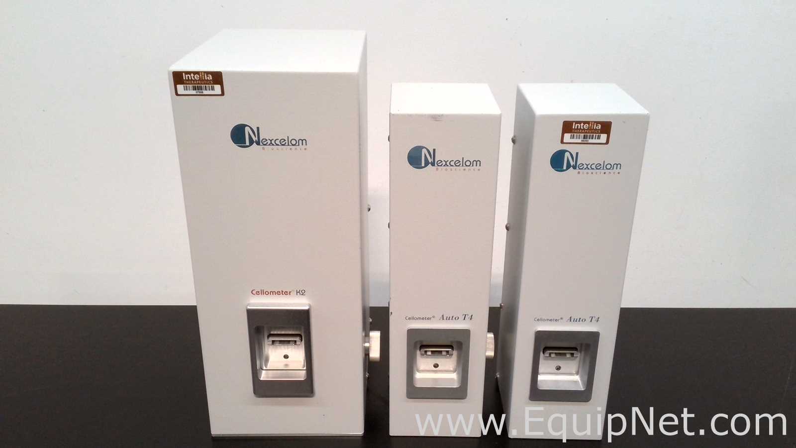 Lot of 3 Nexcelom Cellometers