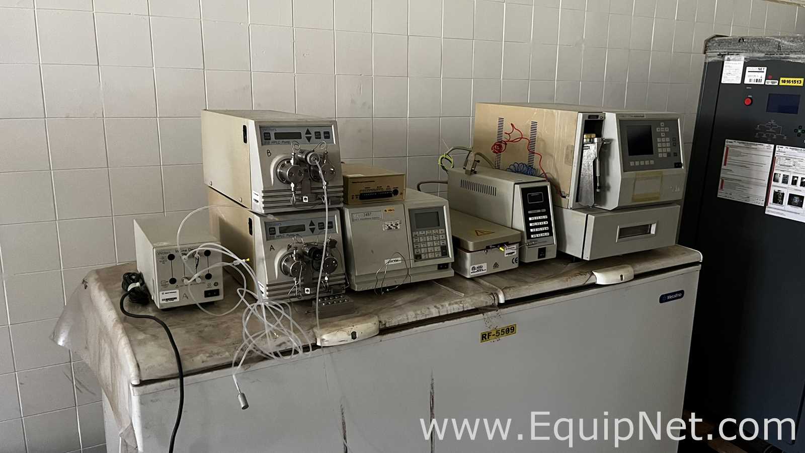 Sistema HPLC Waters Modular com Detector UV e Gradiente Binário