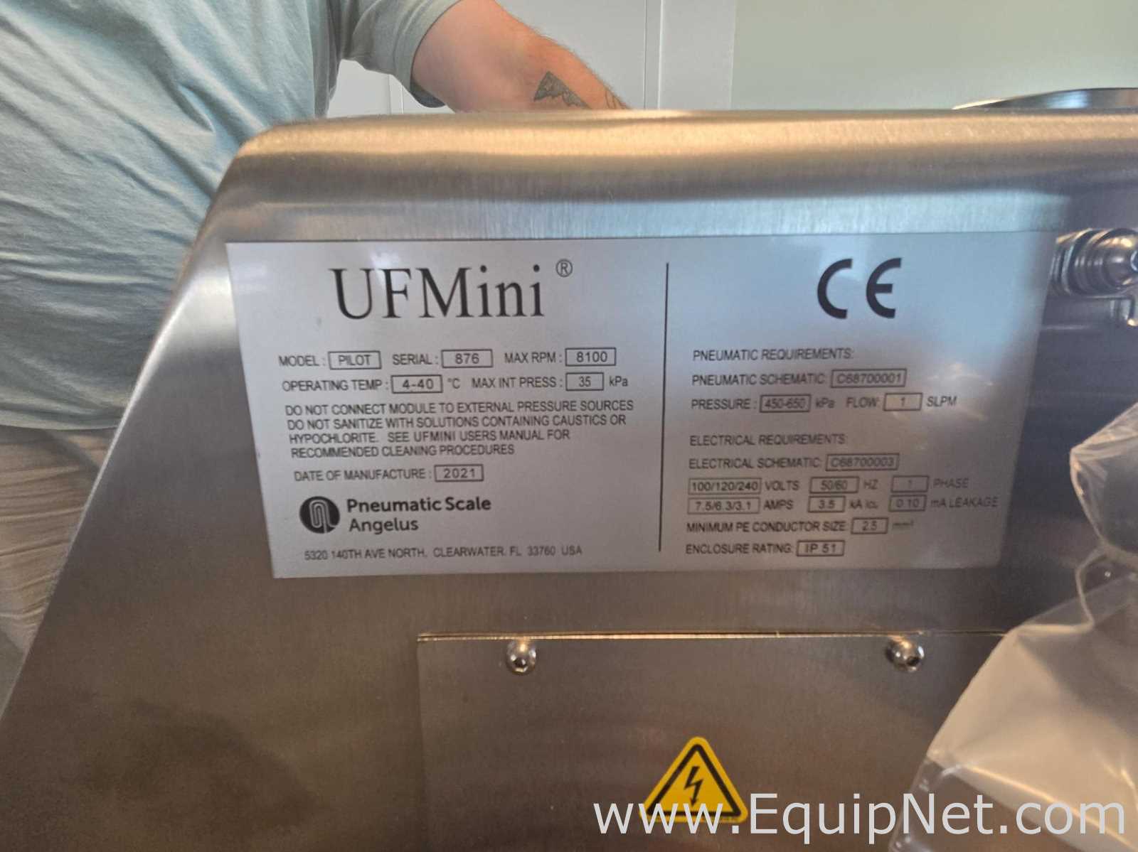 Centrífuga para Laboratórios Pneumatic Scale Angelus UFMini Pilot