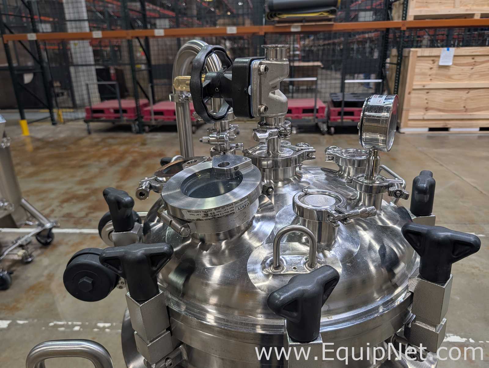 2010 Feldmeier 316L Stainless Steel 100 Liter Jacketed Pressure Vessel