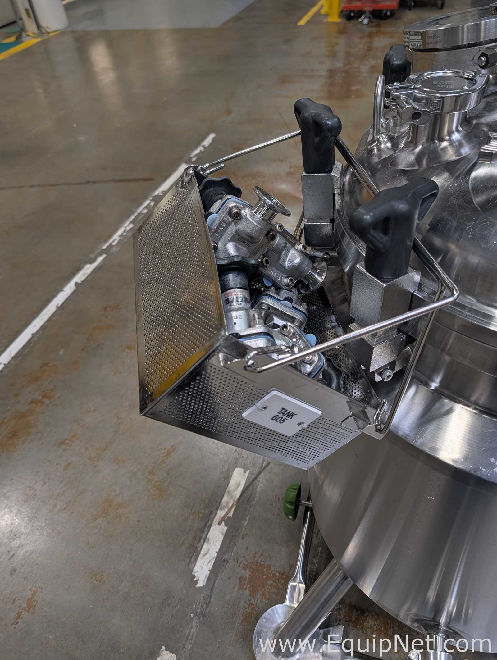 2010 Feldmeier 316L Stainless Steel 100 Liter Jacketed Pressure Vessel