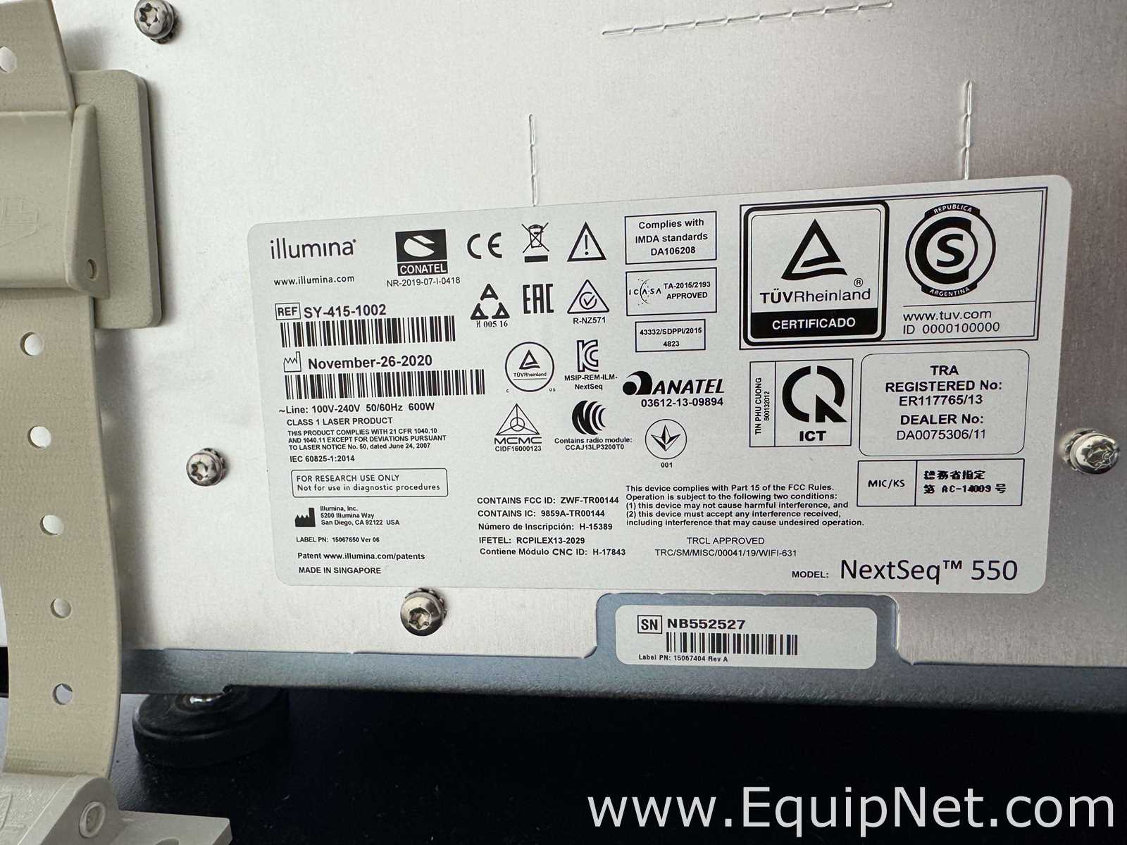 Illumina NextSeq 500 Sequencer