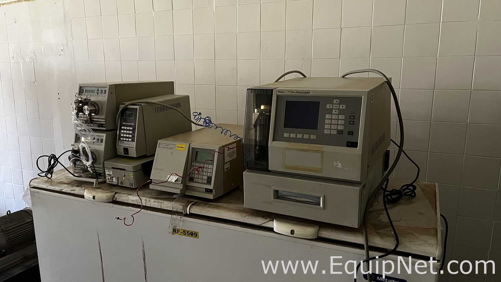 Sistema HPLC Waters Modular com Detector UV e Gradiente Binário