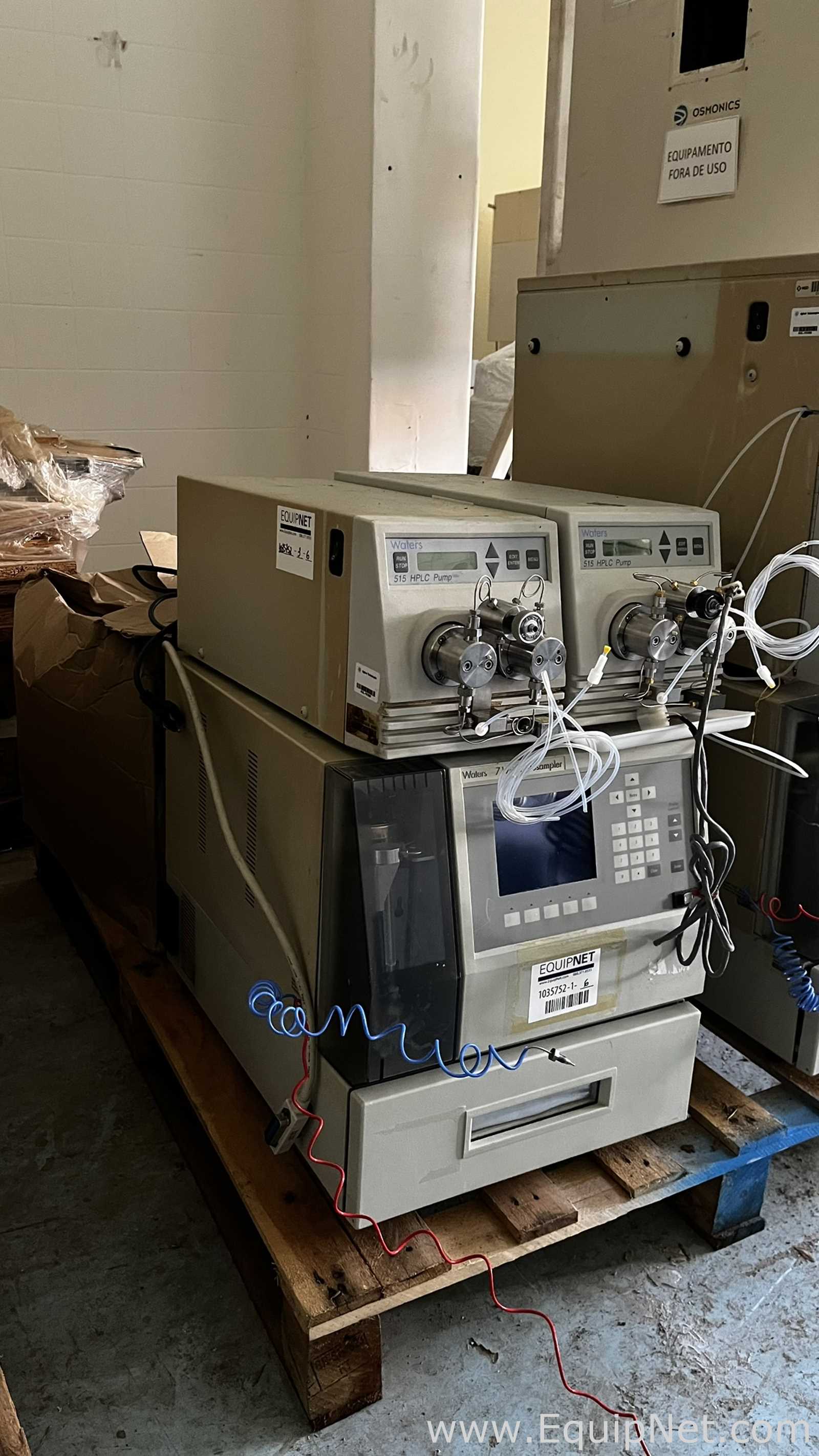 Sistema HPLC Waters Modular com Detector UV e Gradiente Binário