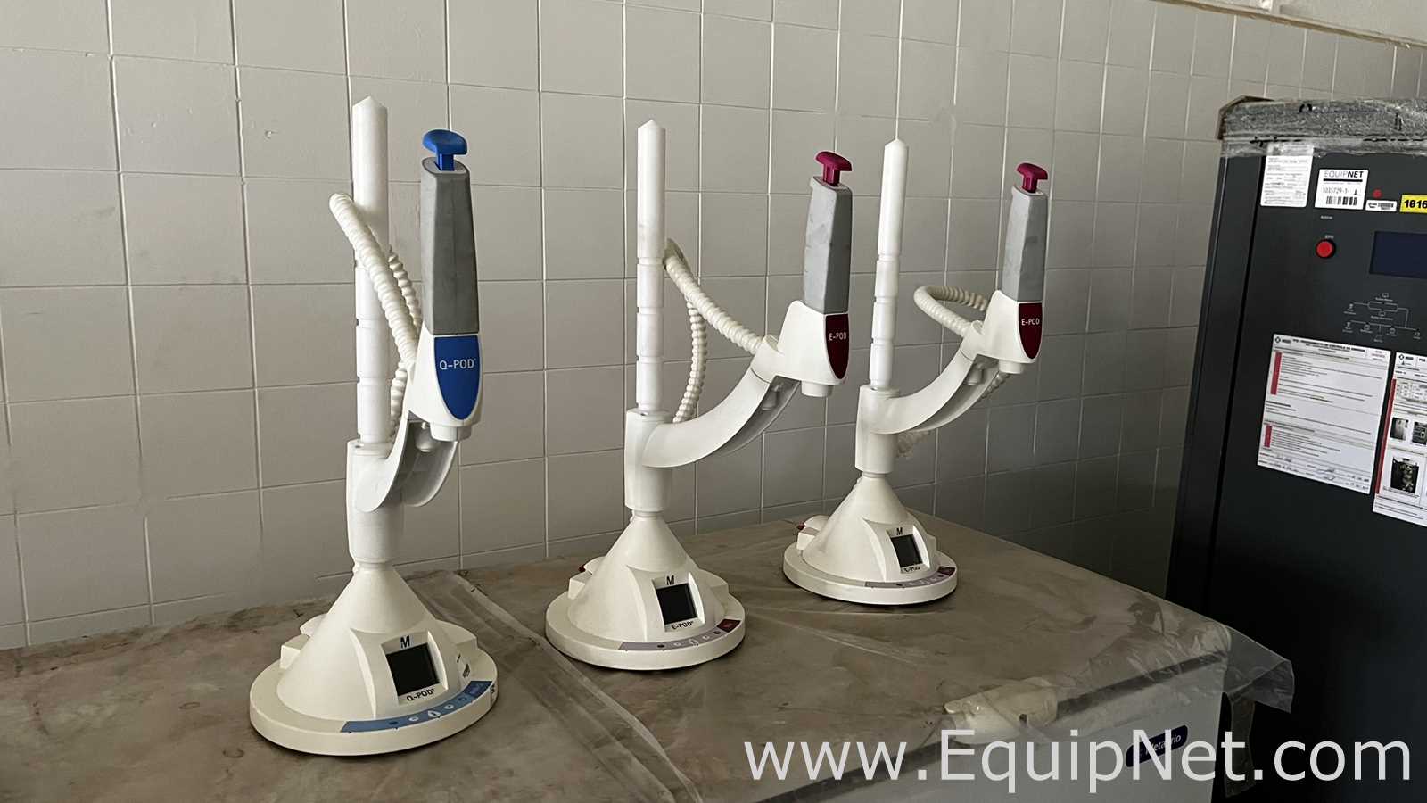 Set of Millipore E-Pod and Q-Pod Pure Water Dispenser