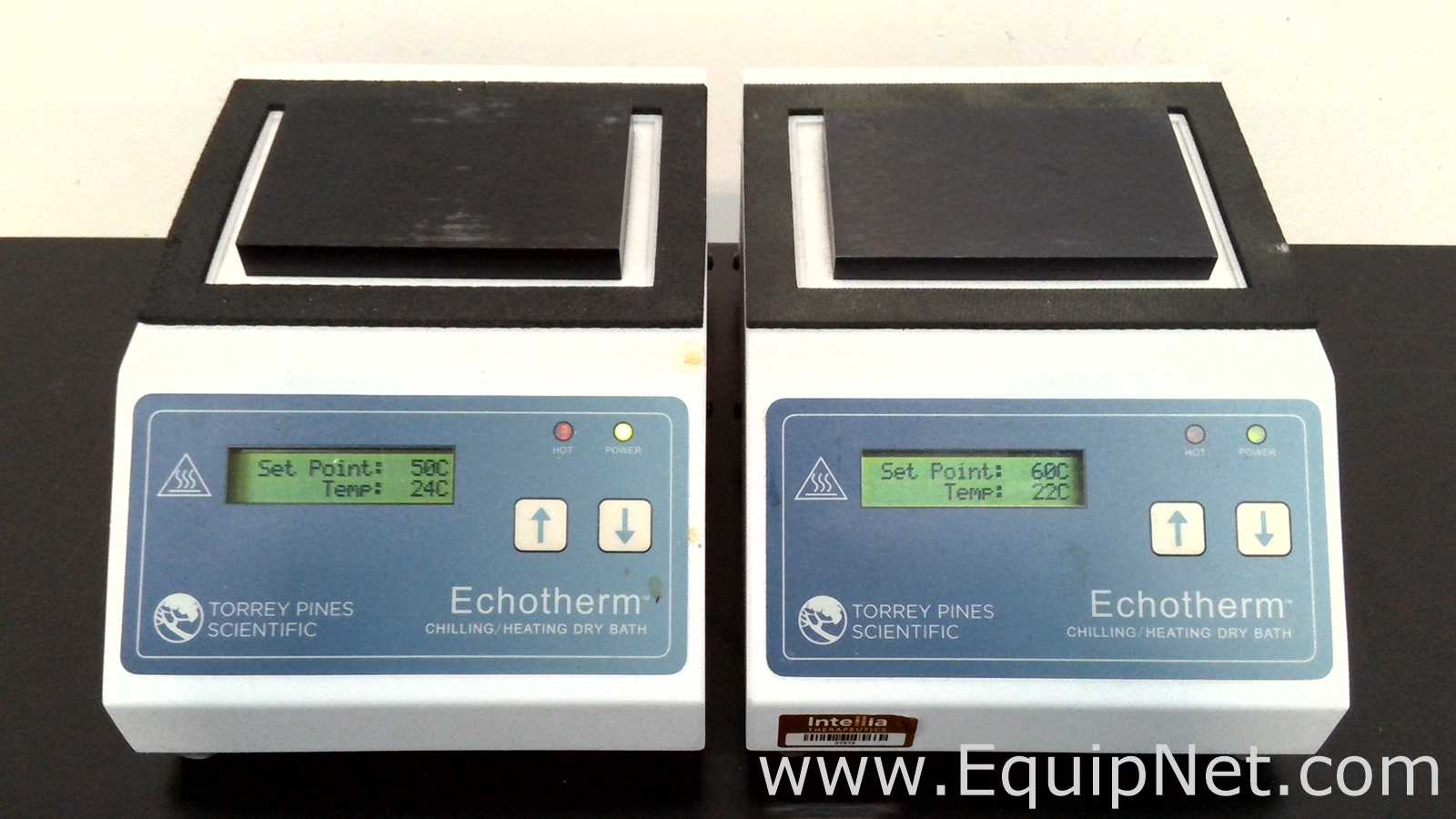Lot of 2 Torrey Pines Scientific Echotherm Chilling/Heating Dry Baths