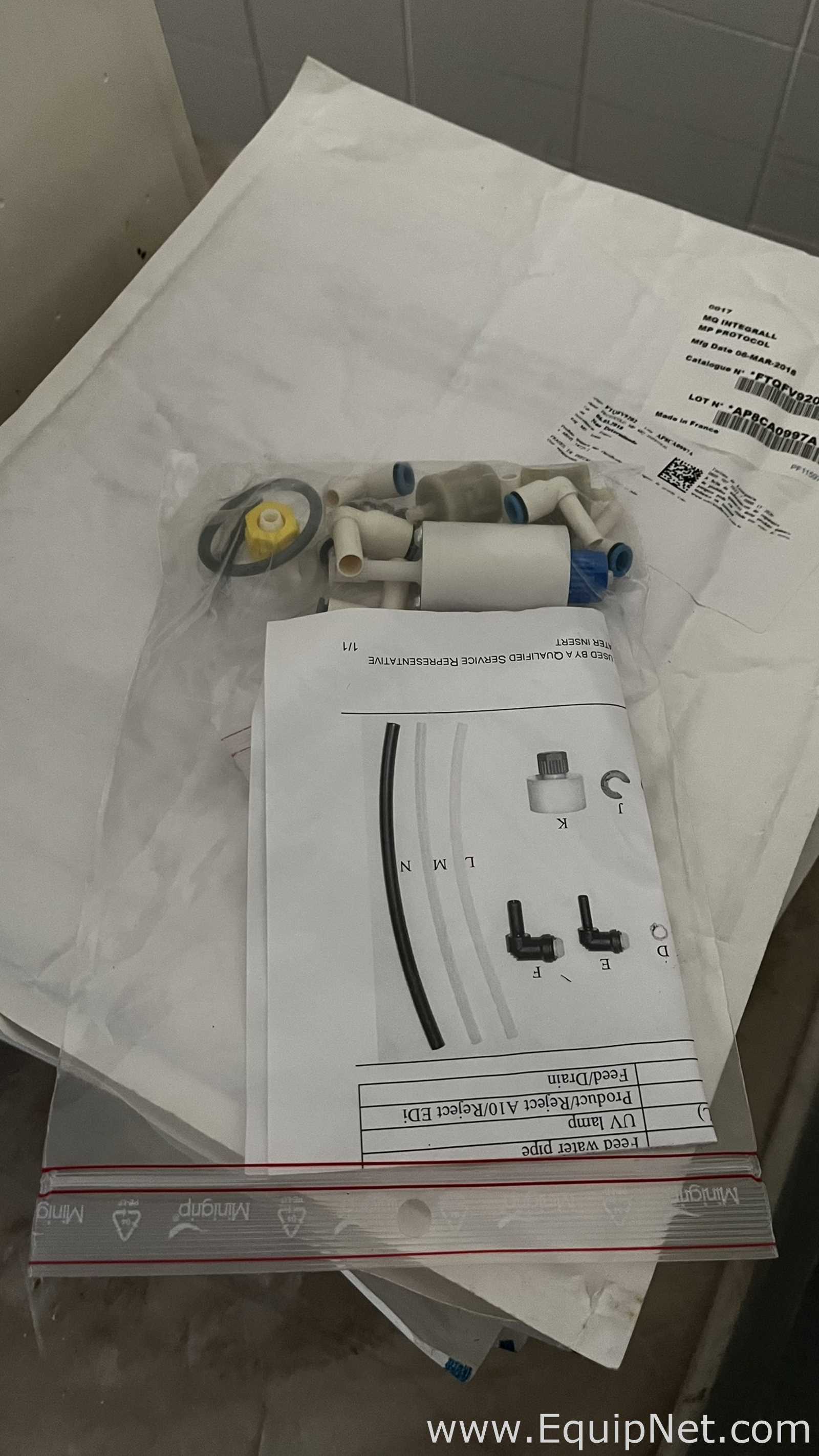 Millipore Milli-Q Integral 10 Water Purification System, E-Pod Pure Water Dispenser and 60 L Tank