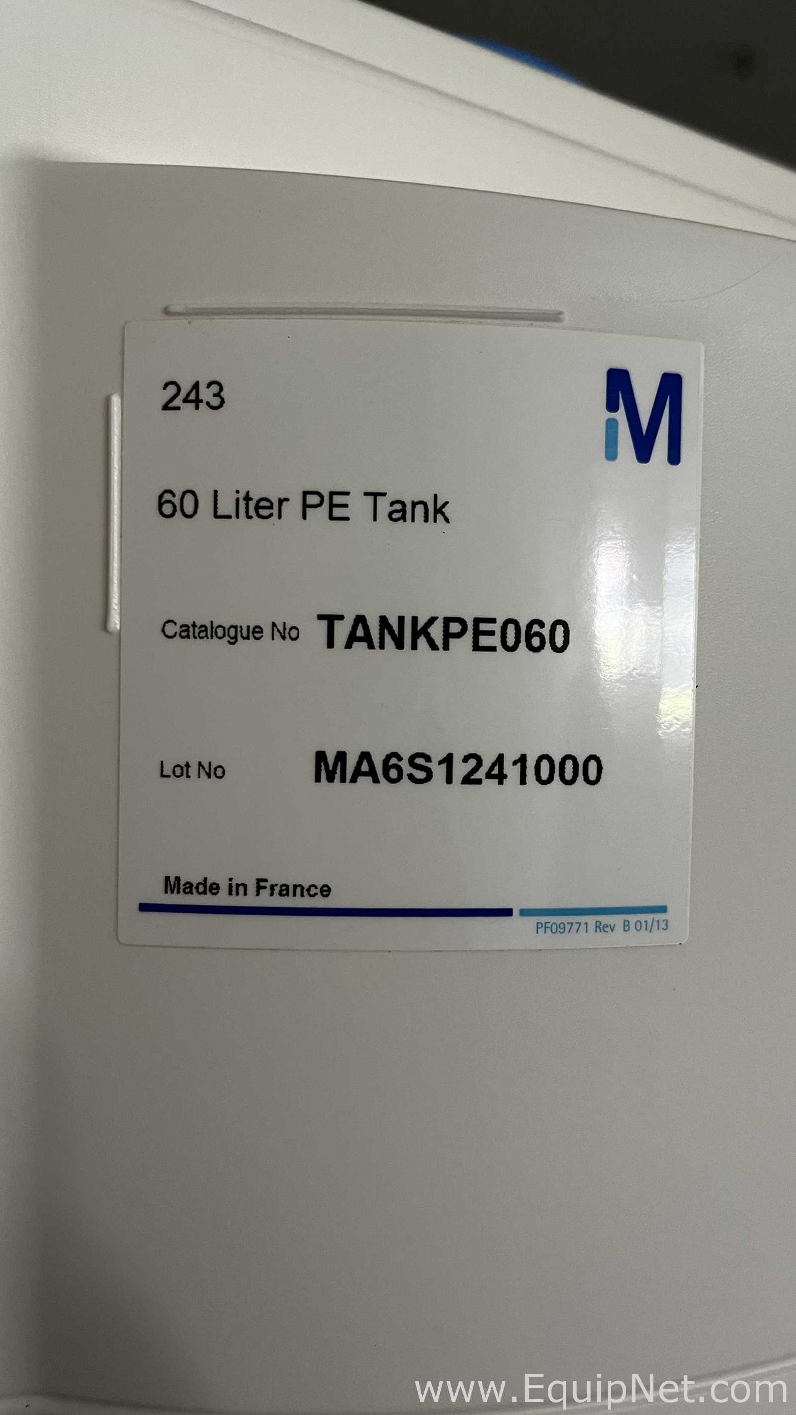 Millipore Milli-Q Integral 10 Water Purification System, E-Pod Pure Water Dispenser and 60 L Tank