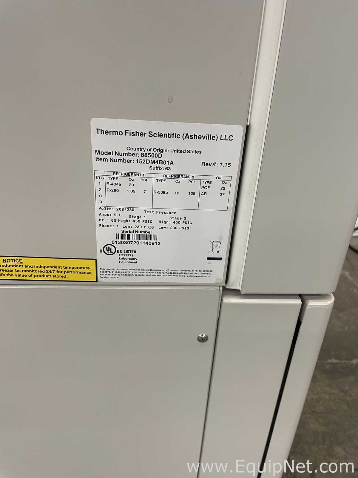 Thermo Scientific 88500D Freezer