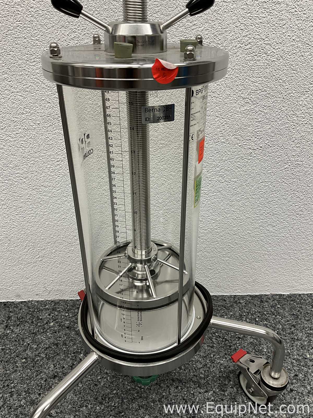Amersham Pharmacia Biotech Inc BPG 200/500 16 Litre Chromatography Column