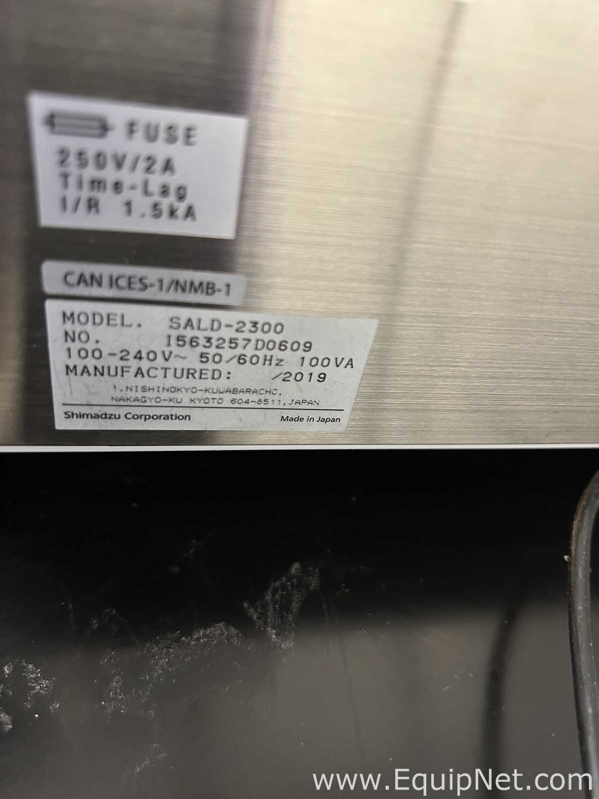 Medidor de Tamanho de Partículas Shimadzu SALD 2300
