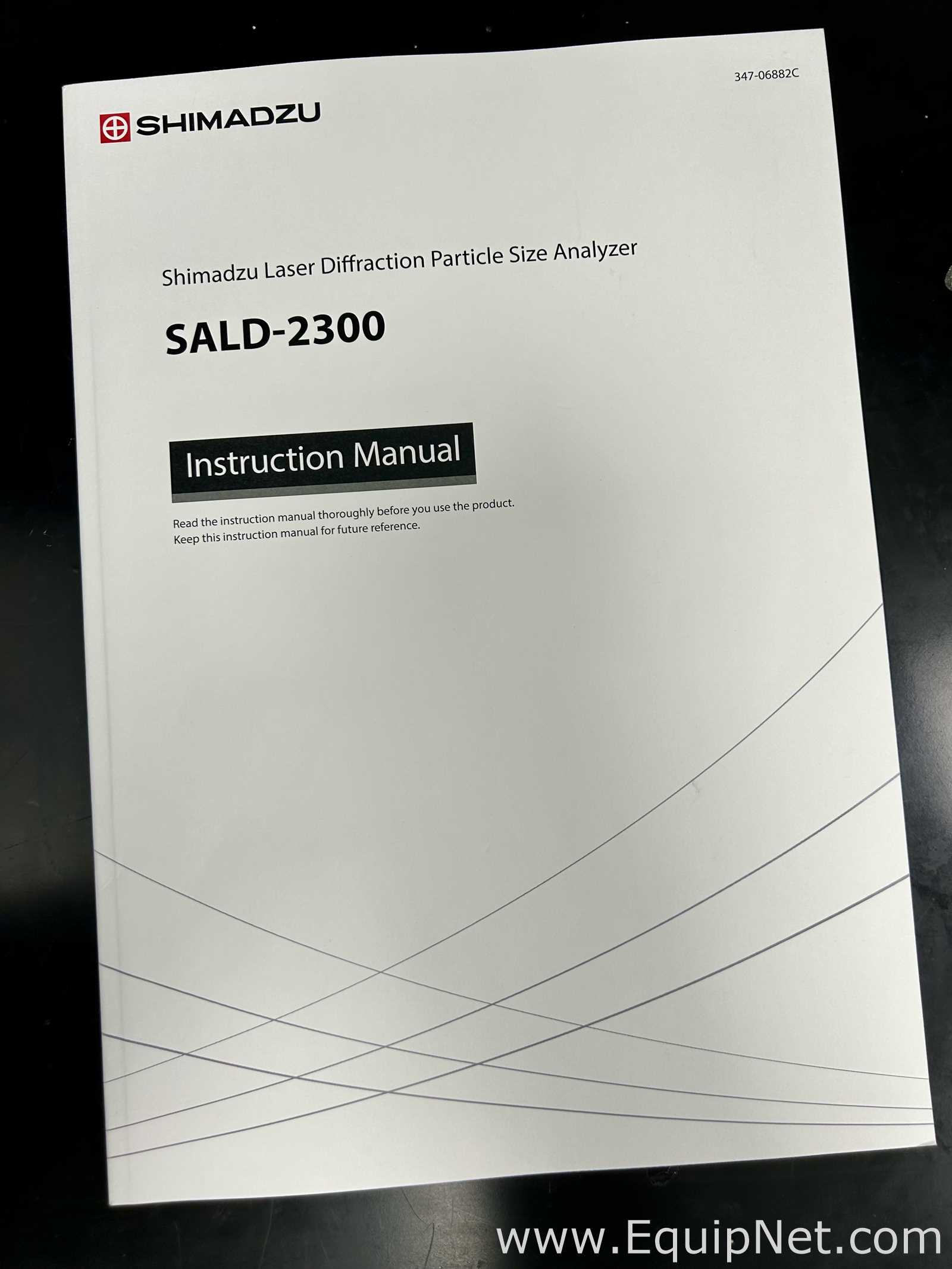 Medidor de Tamanho de Partículas Shimadzu SALD 2300