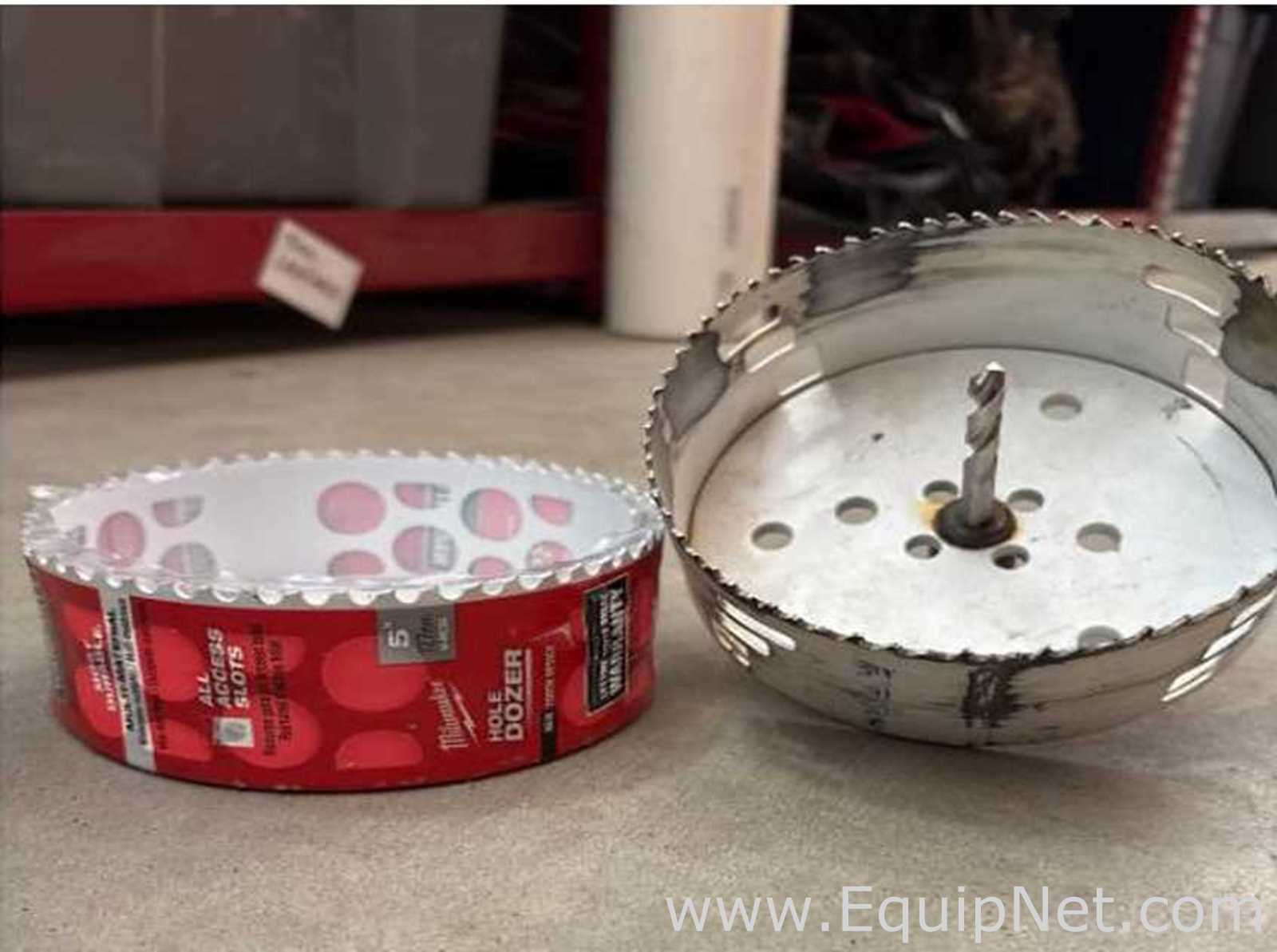 Miscellaneous Lot of Various-Sized Hole Saws