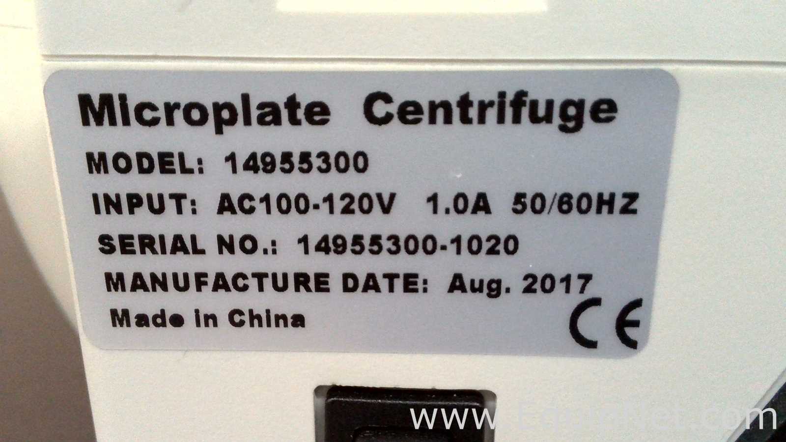 Lot of 3 Microplate Centrifuges