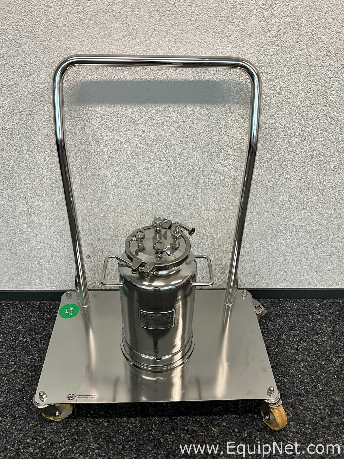 Tanque - Vaso de Pressão Rutten Engineering EB-1250-00. Sem Uso
