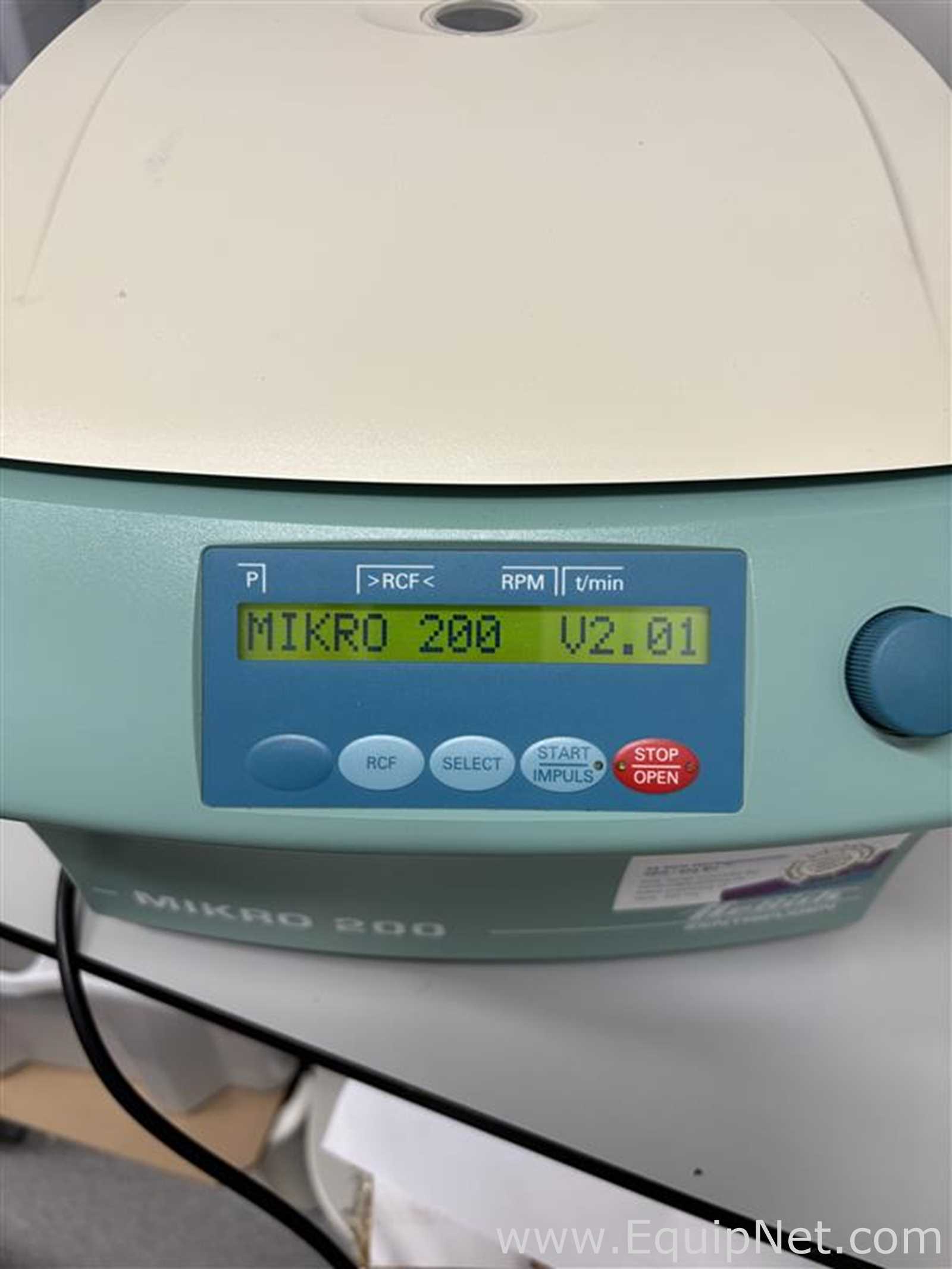 Hettich Mikro 200 Laboratory Centrifuge