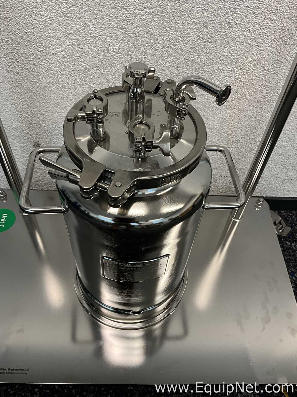 Tanque - Vaso de Pressão Rutten Engineering EB-1250-00. Sem Uso