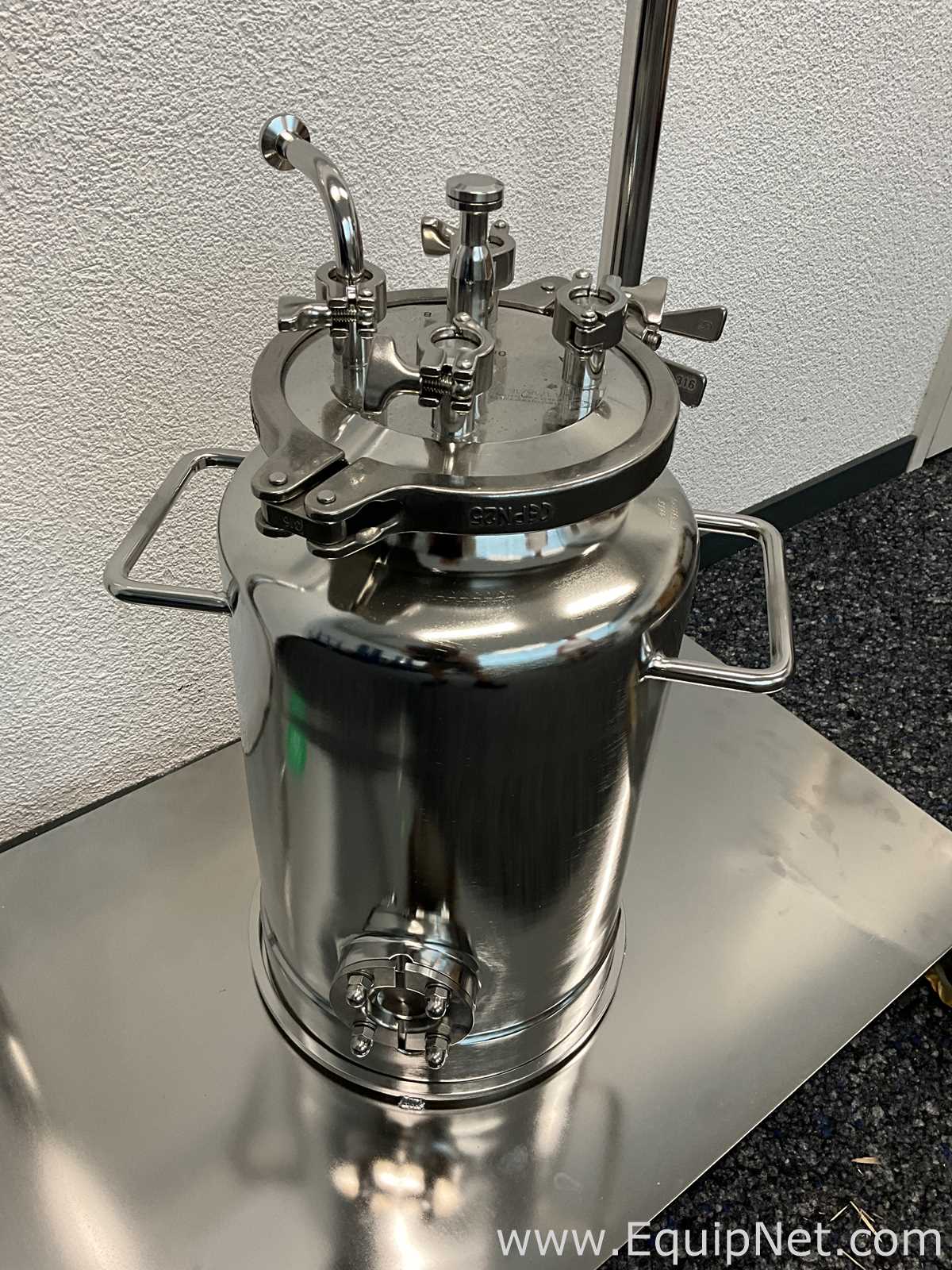 Tanque - Vaso de Pressão Rutten Engineering EB-1250-00. Sem Uso