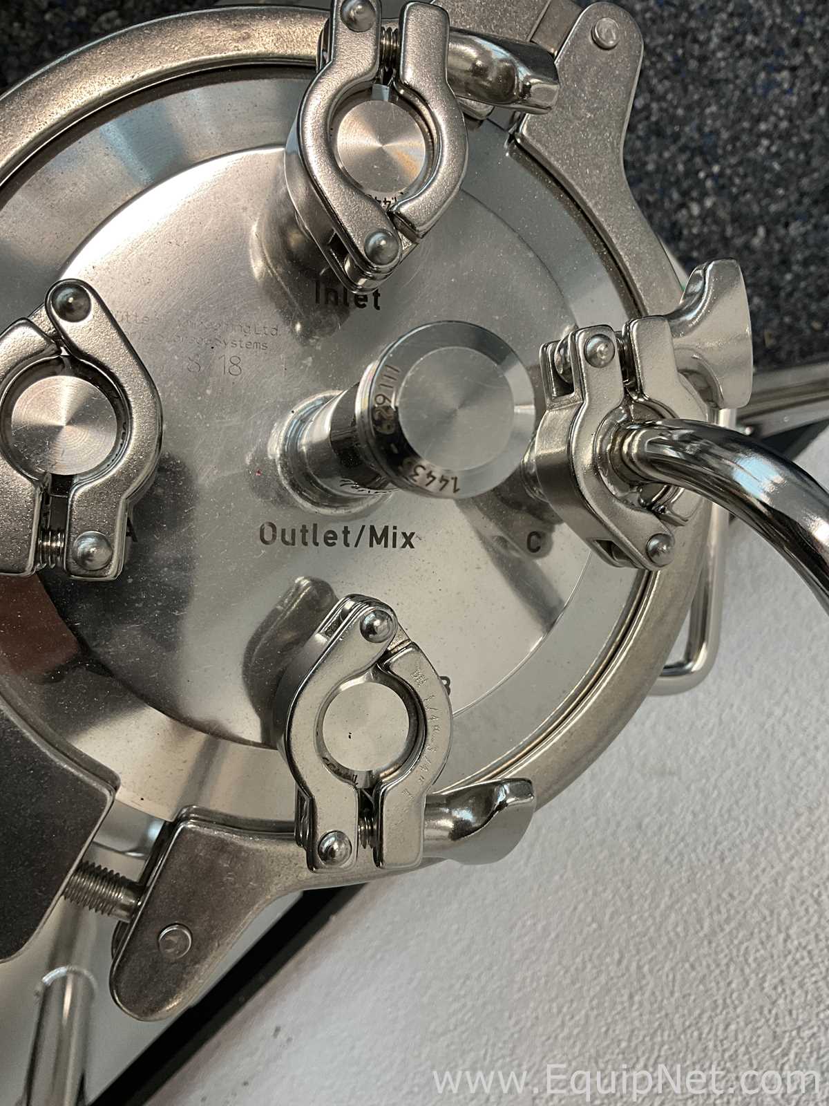 Tanque - Vaso de Pressão Rutten Engineering EB-1250-00. Sem Uso