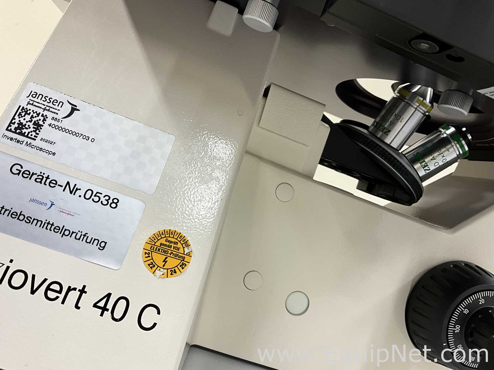 Microscopio Carl Zeiss Microimaging GmbH Axiovert 40 C