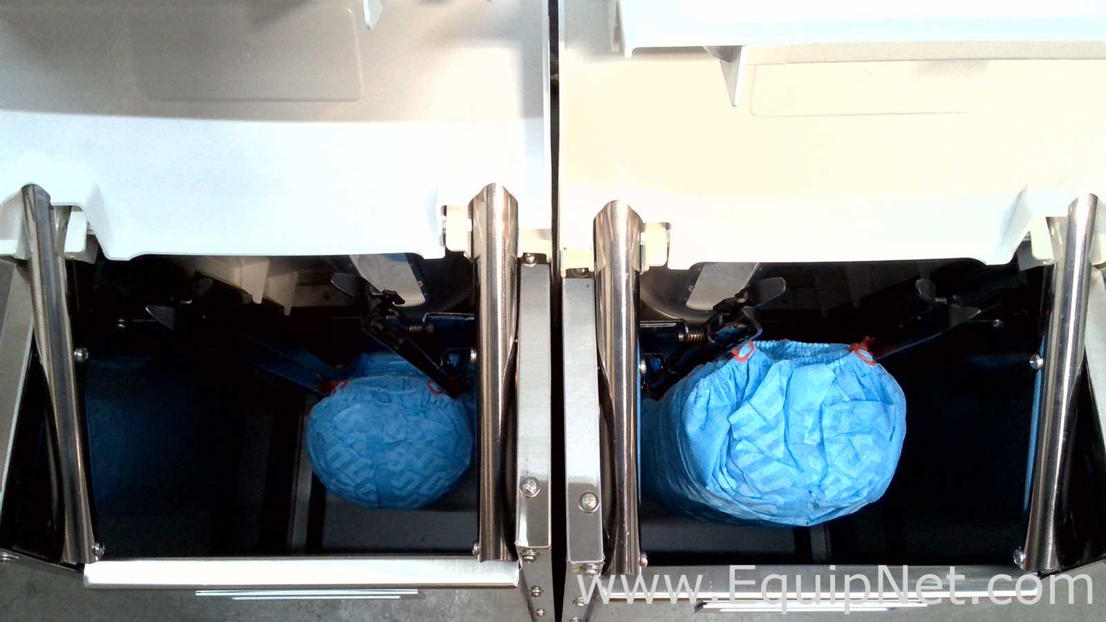 Lot of 2 BootieButler Manual Shoe Cover Dispenser