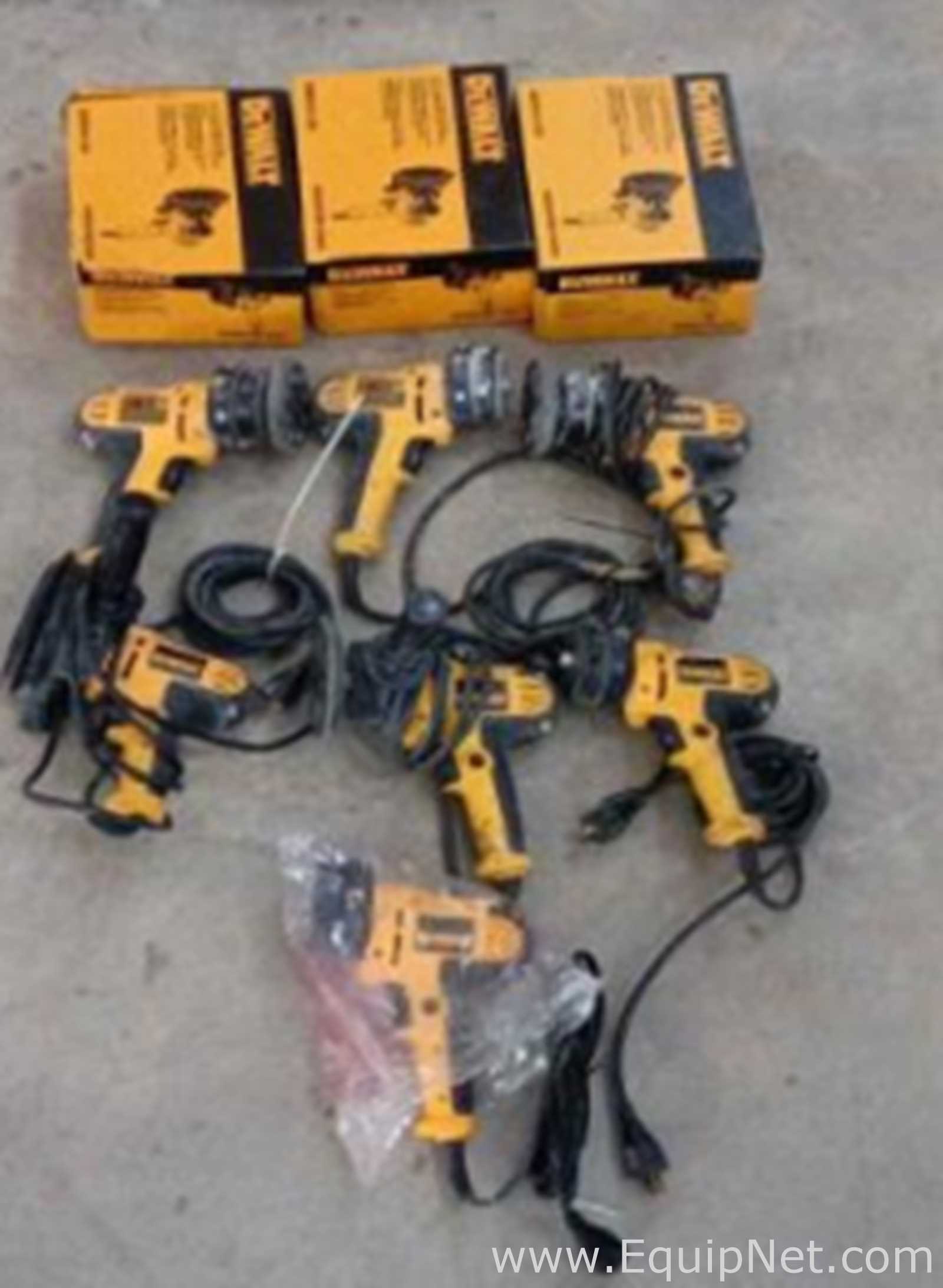Approximately 14 DeWalt Random Orbit Sanders