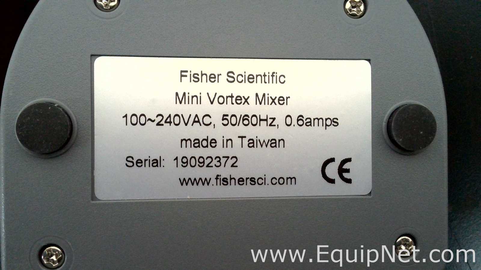Lote de 6 Mezclador de Laboratorio Fisherbrand Mini Vortex Mixer