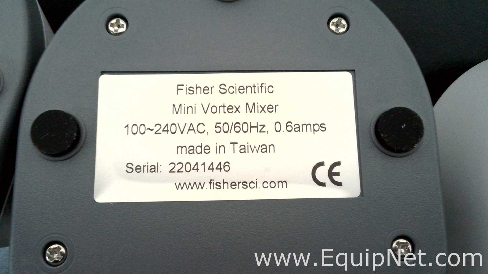 Lote de 6 Mezclador de Laboratorio Fisherbrand Mini Vortex Mixer