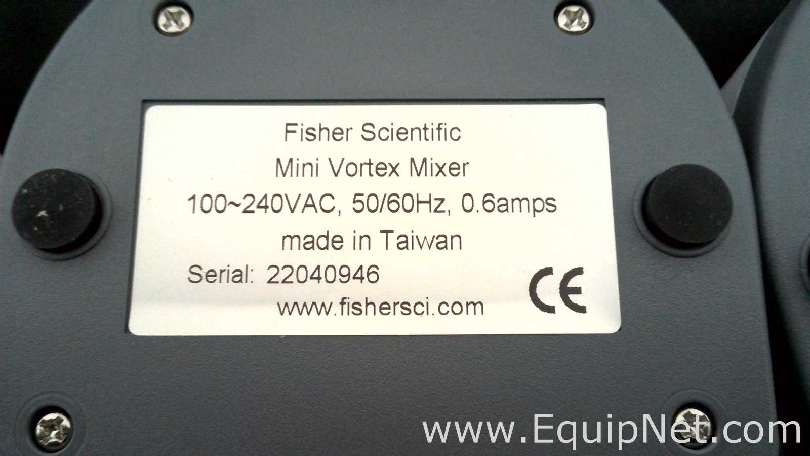 Lote de 6 Mezclador de Laboratorio Fisherbrand Mini Vortex Mixer