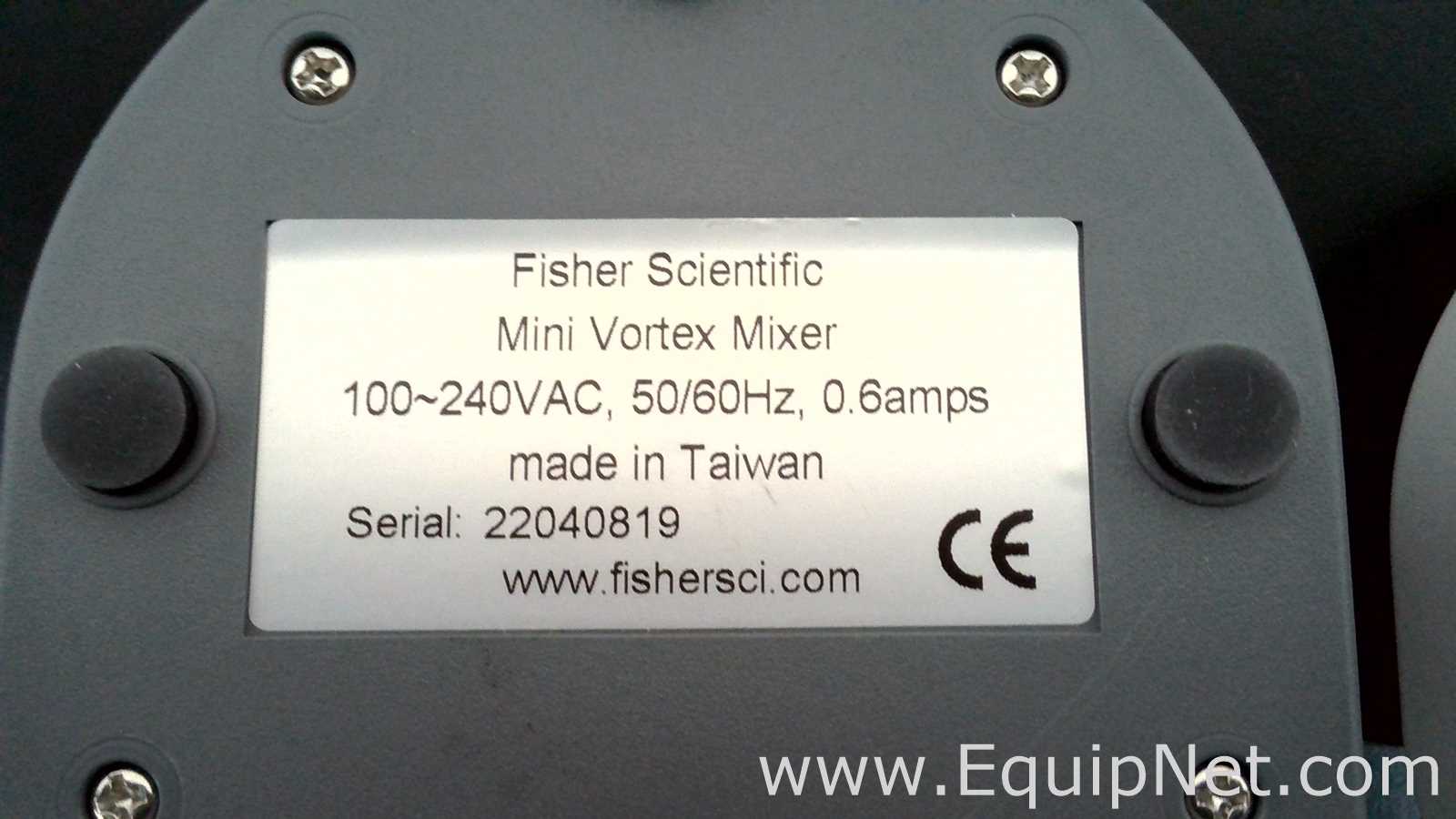 Lote de 6 Mezclador de Laboratorio Fisherbrand Mini Vortex Mixer
